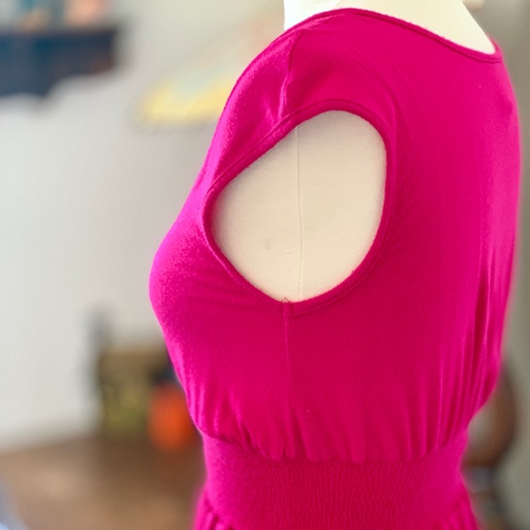 Spring in your step pink cotton dress - Picture 5 of 8